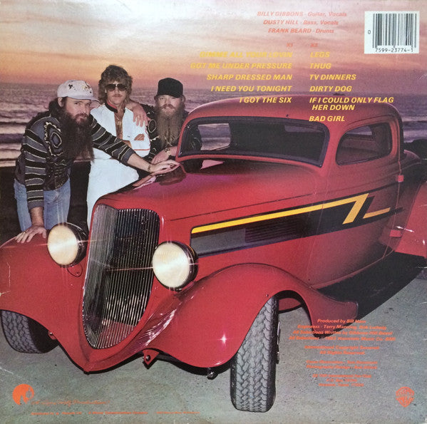 ZZ Top : Eliminator (LP,Album)