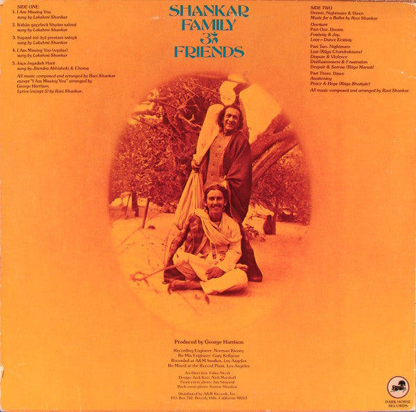 Shankar Family & Friends : Shankar Family ૐ Friends (LP,Album)