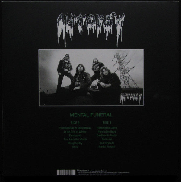 Autopsy (2) : Mental Funeral (LP,Album,Reissue,Remastered)