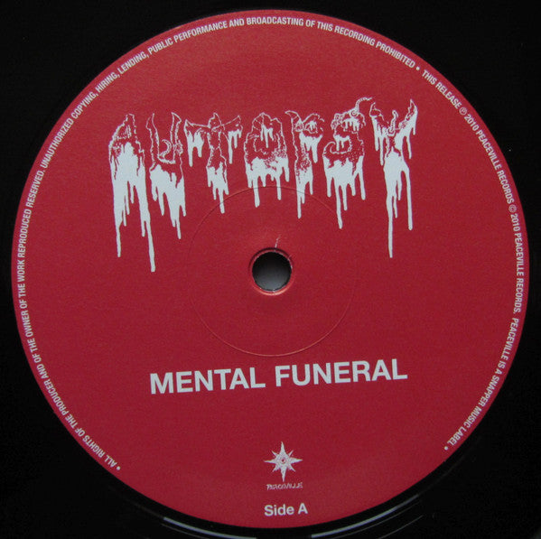 Autopsy (2) : Mental Funeral (LP,Album,Reissue,Remastered)