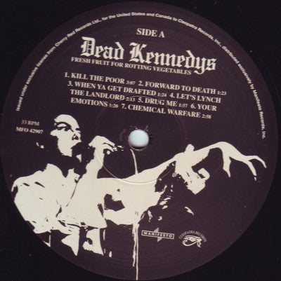 Dead Kennedys : Fresh Fruit For Rotting Vegetables (LP,Album,Reissue,Remastered)