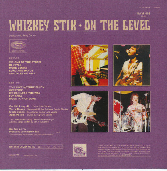 Whizkey Stik : On The Level (Album)