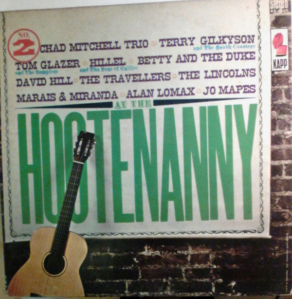 Various : At The Hootenanny No. 2 (LP,Compilation,Stereo)