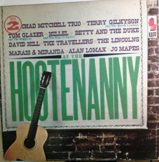 Various : At The Hootenanny No. 2 (LP,Compilation,Stereo)