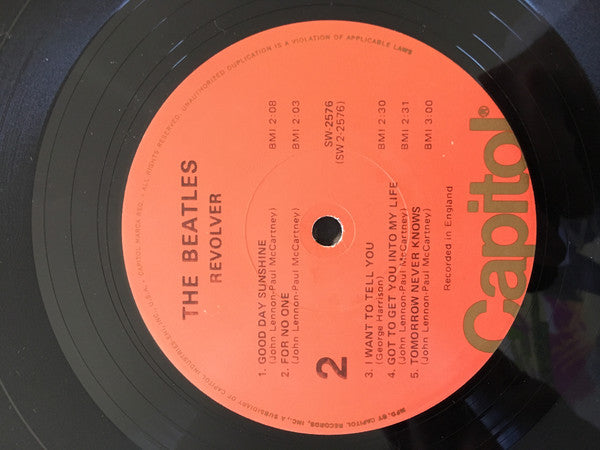 Beatles, The : Revolver (LP,Album,Reissue)