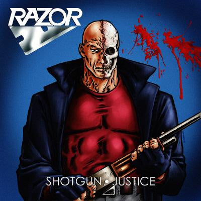 Razor (2) : Shotgun Justice (LP,Album,Reissue,Repress)