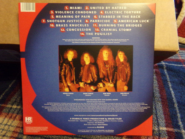 Razor (2) : Shotgun Justice (LP,Album,Reissue,Repress)