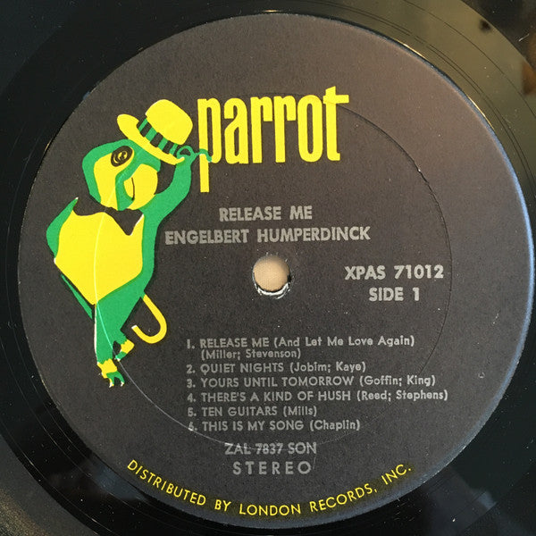 Engelbert Humperdinck : Release Me (LP,Album,Stereo)