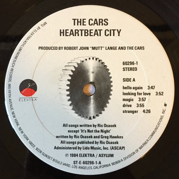 Cars, The : Heartbeat City (LP,Album)