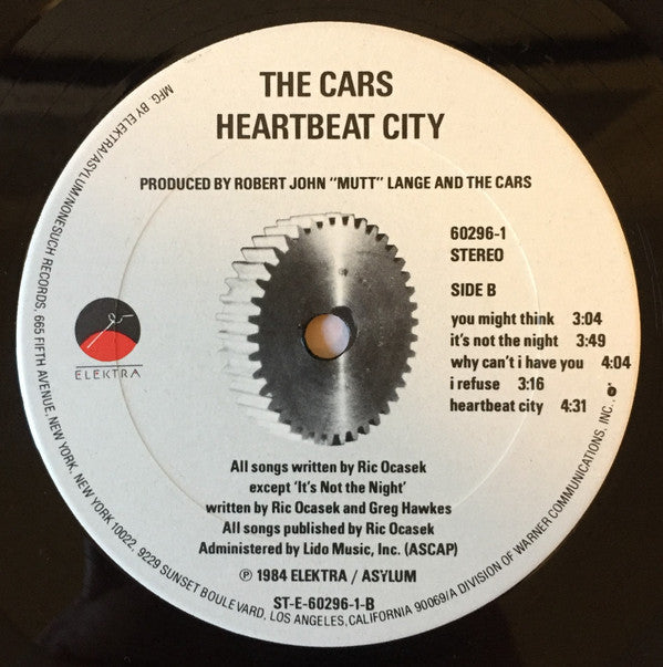 Cars, The : Heartbeat City (LP,Album)