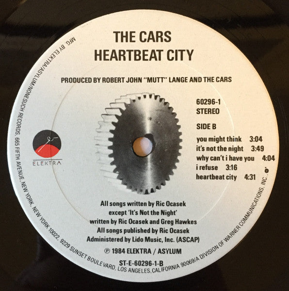 Cars, The : Heartbeat City (LP,Album)
