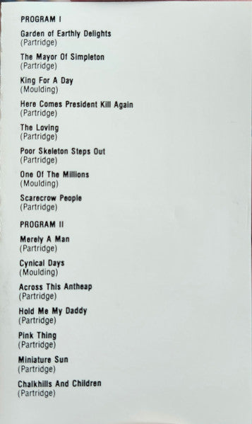 XTC : Oranges & Lemons (Album,Club Edition)