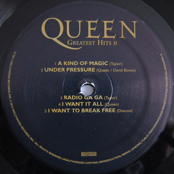 Queen : Greatest Hits II (LP,Compilation,Reissue,Remastered)
