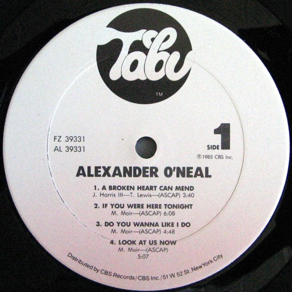 Alexander O'Neal : Alexander O'Neal (LP,Album)