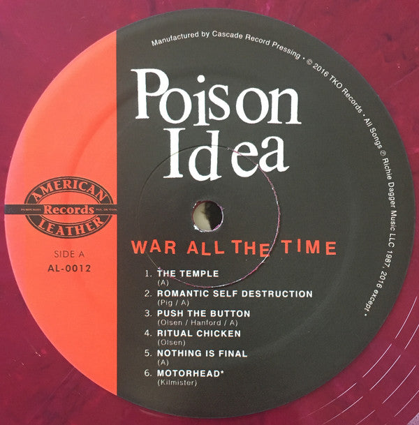 Poison Idea : War All The Time (LP,Album,Limited Edition,Remastered)