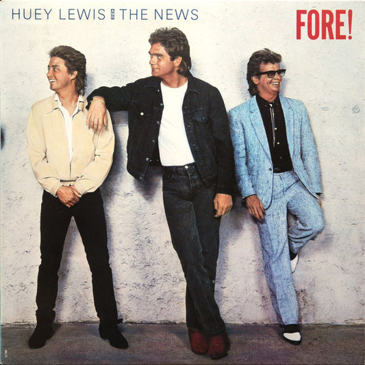 Huey Lewis & The News : Fore! (LP,Album)