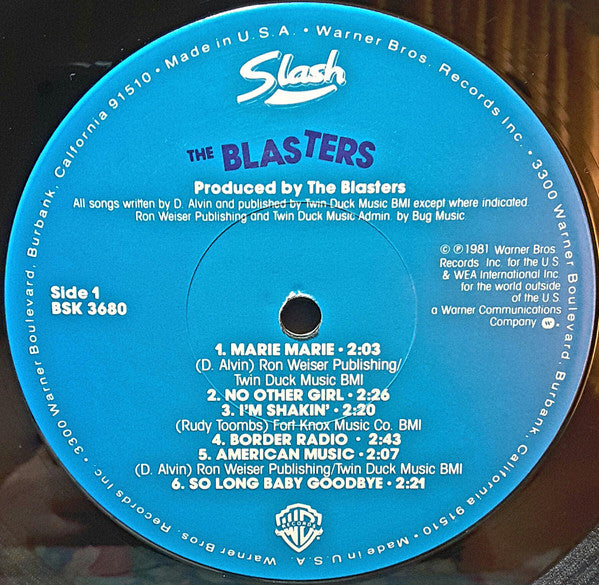 Blasters, The : The Blasters (LP,Album,Reissue)