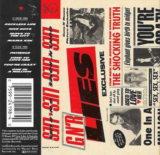 Guns N' Roses : G N' R Lies (Album)