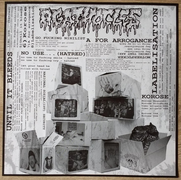 Disorder (3) / Agathocles : Chaos & Disorder / Mimic Your Masters (LP)