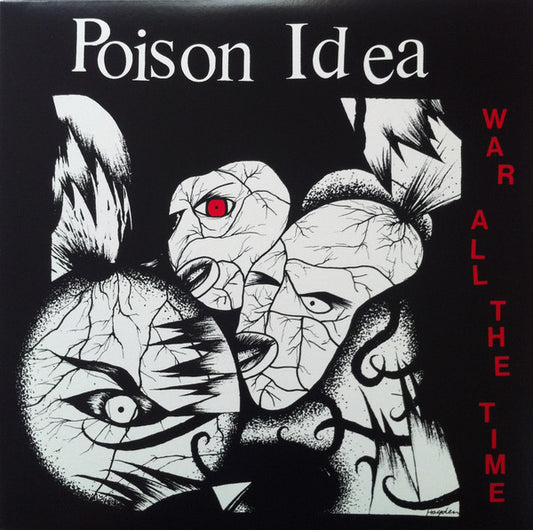 Poison Idea : War All The Time (LP,Album,Limited Edition,Reissue,Remastered)