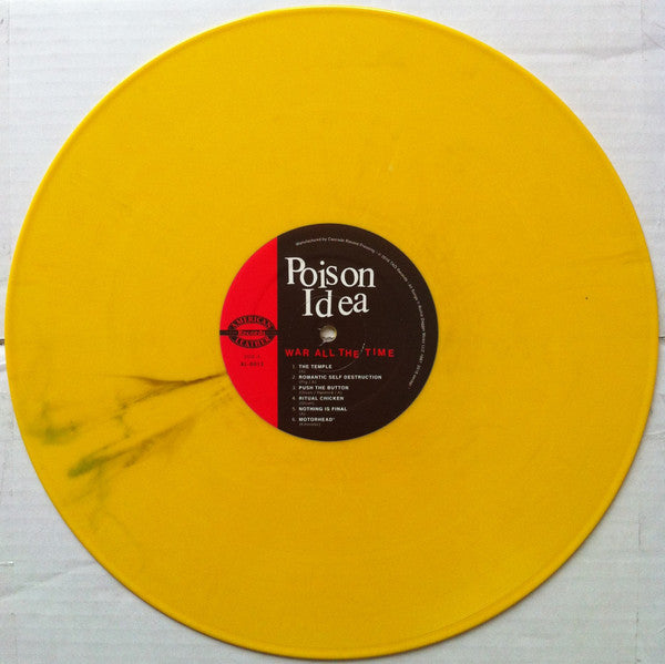 Poison Idea : War All The Time (LP,Album,Limited Edition,Reissue,Remastered)