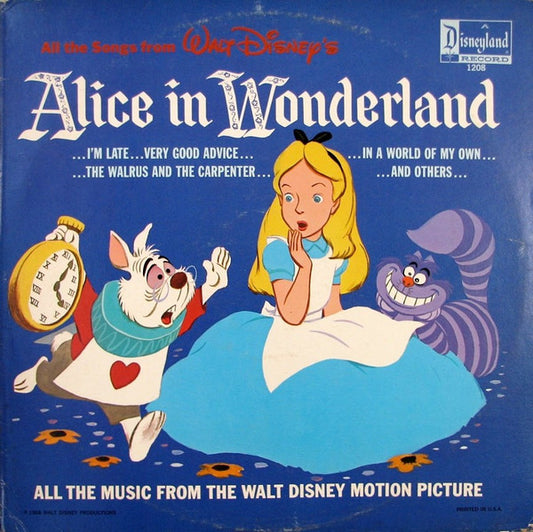 Camarata Chorus And Orchestra : Alice In Wonderland (LP,Album,Reissue)