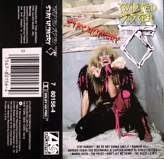 Twisted Sister : Stay Hungry (Album,Stereo)