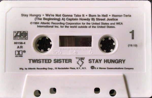 Twisted Sister : Stay Hungry (Album,Stereo)