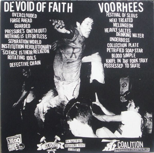 Devoid Of Faith / Voorhees : Devoid Of Faith / Voorhees (LP,Album,Limited Edition)