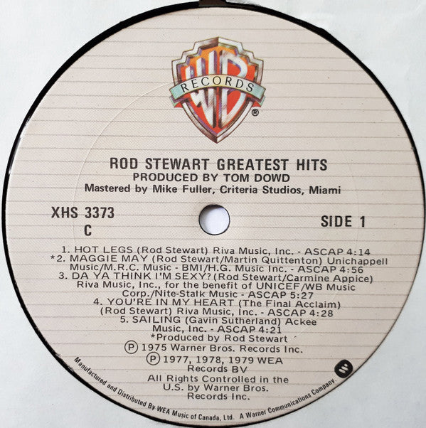 Rod Stewart : Greatest Hits (LP,Compilation)