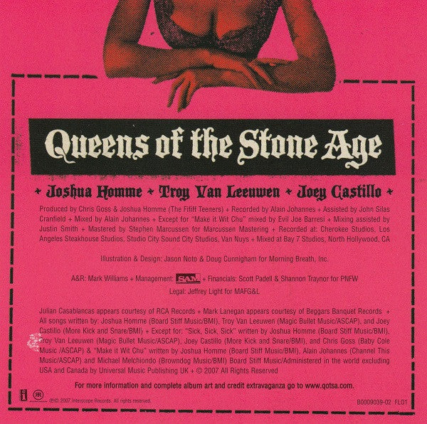 Queens Of The Stone Age : Era Vulgaris (Album)