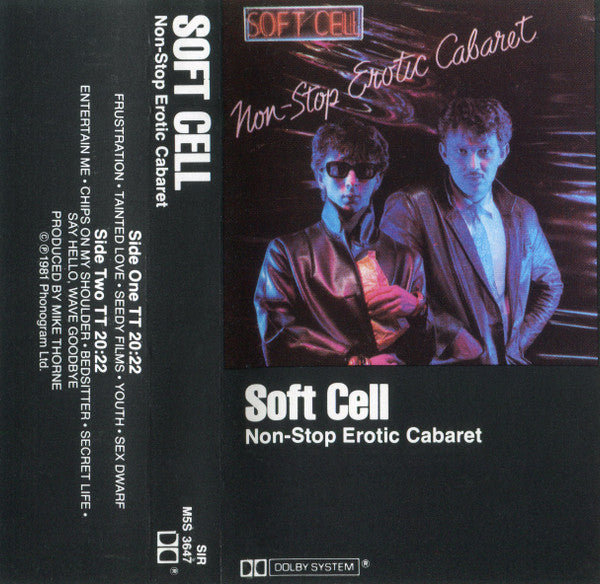 Soft Cell : Non-Stop Erotic Cabaret (Album)