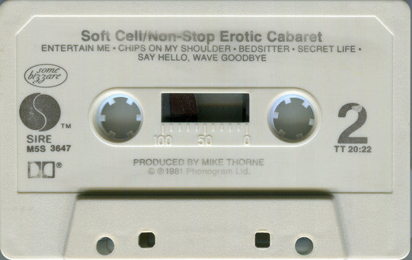 Soft Cell : Non-Stop Erotic Cabaret (Album)