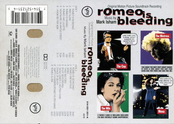 Mark Isham : Romeo Is Bleeding (Original Motion Picture Soundtrack Recording) (Compilation)
