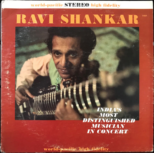 Ravi Shankar : In Concert (LP,Album,Stereo)