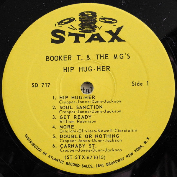 Booker T & The MG's : Hip Hug-Her (LP,Album,Misprint,Stereo)