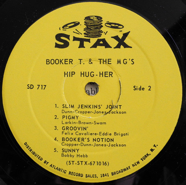 Booker T & The MG's : Hip Hug-Her (LP,Album,Misprint,Stereo)