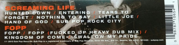 Soundgarden : Screaming Life / Fopp (Album,Compilation,Reissue)