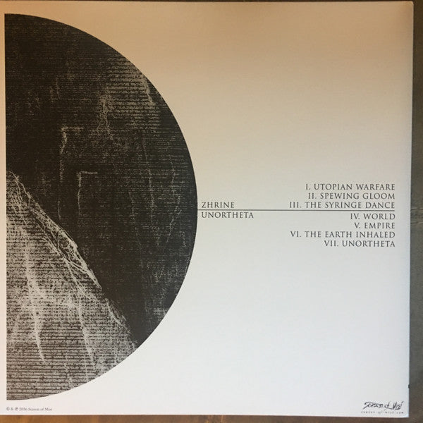 Zhrine : Unortheta (LP,Album,Limited Edition,Repress)