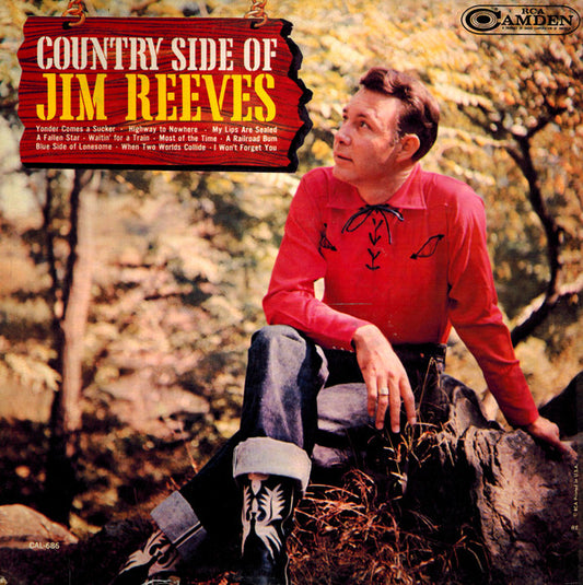 Jim Reeves : The Country Side Of Jim Reeves (LP,Album,Mono,Reissue)
