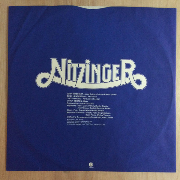 John Nitzinger : One Foot In History (LP,Album)