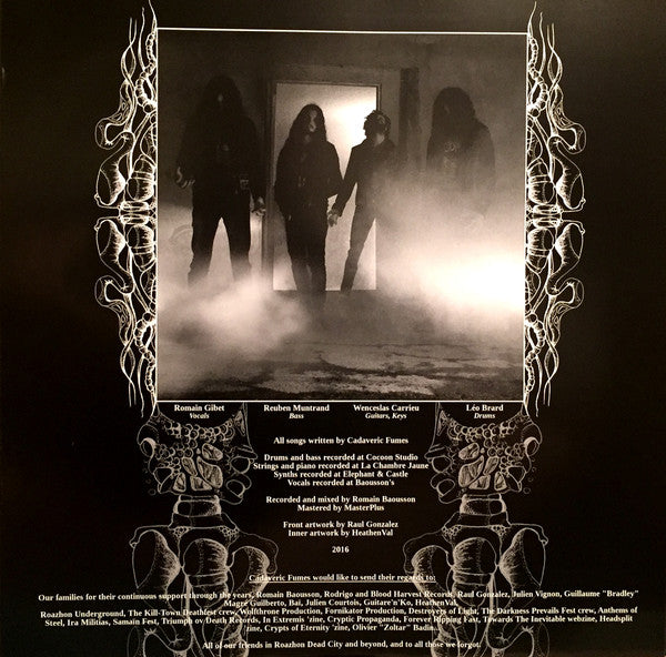 Cadaveric Fumes : Dimensions Obscure (12",45 RPM,Mini-Album,Reissue)