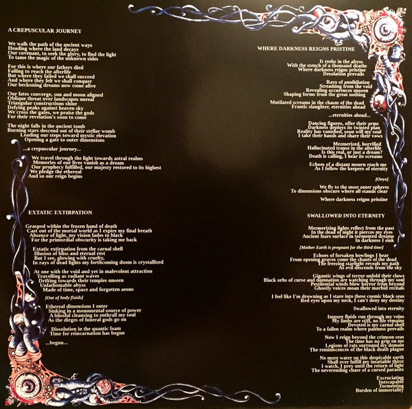 Cadaveric Fumes : Dimensions Obscure (12",45 RPM,Mini-Album,Reissue)