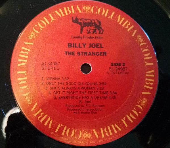 Billy Joel : The Stranger (LP,Album)