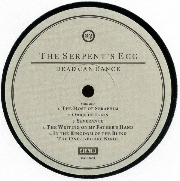 Dead Can Dance : The Serpent's Egg (LP,Album,Reissue)
