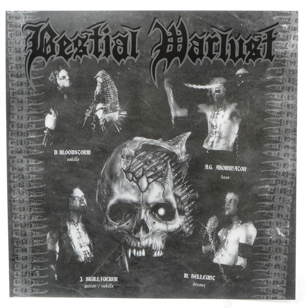 Bestial Warlust : Storming Bestial Legions Live 1996 (LP,Album)