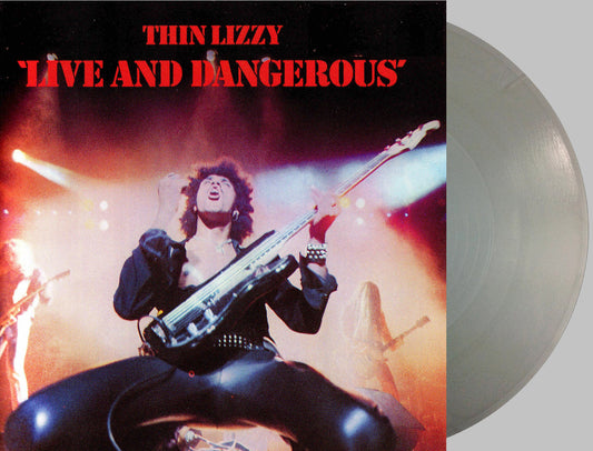 THIN LIZZY / LIVE AND DANGEROUS LIMITED EDITION SILVER VINYL