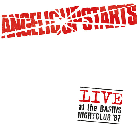 Angelic Upstarts - Live at Basins Nightclub 87 Vinyl