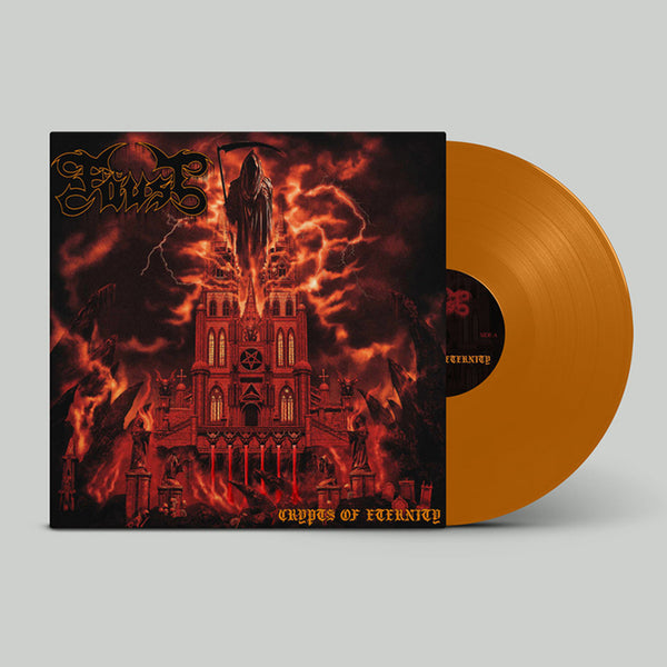 Faust - Crypts of Eternity Orange Vinyl