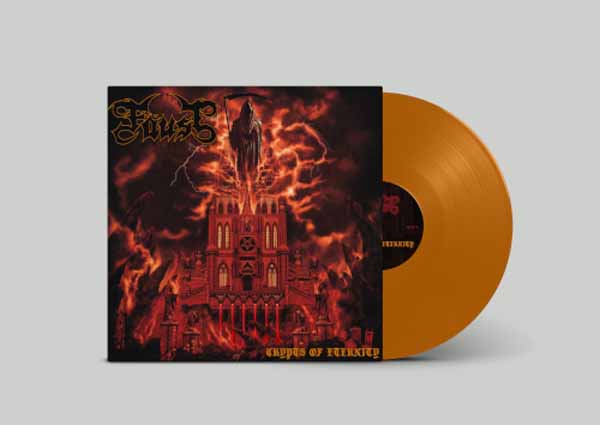 Faust - Crypts of Eternity Orange Vinyl